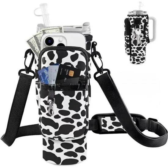 Shop quality Billz Buddy Tumbler Accessory Bag for S well XL & Stanley 40oz Cup - Cow Print in Kenya from vituzote.com Shop in-store or online and get countrywide delivery!